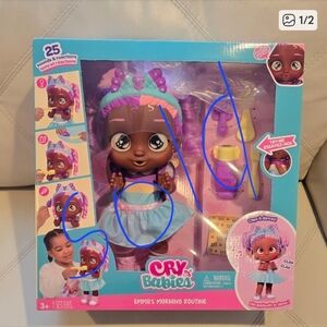 Emma's Cry Babies Doll  Morning Routine